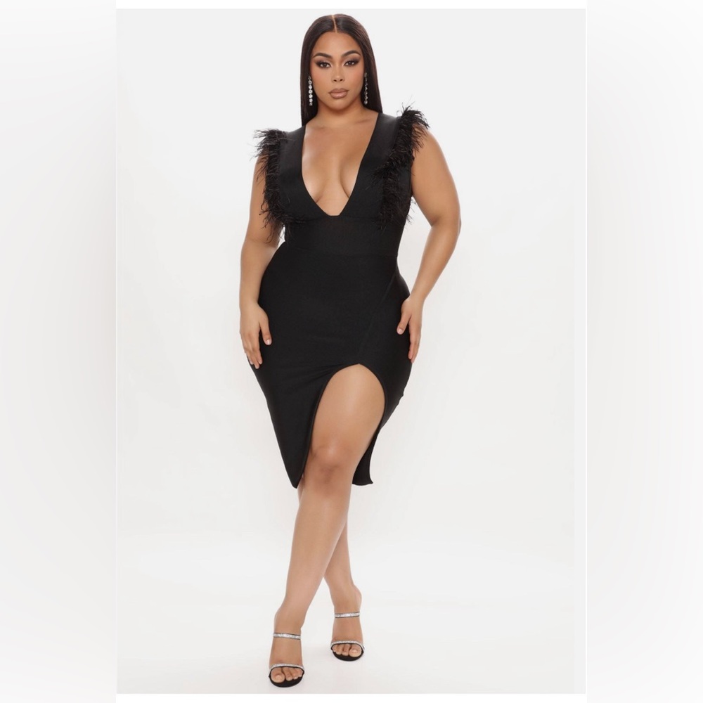 Bandage Midi Dress